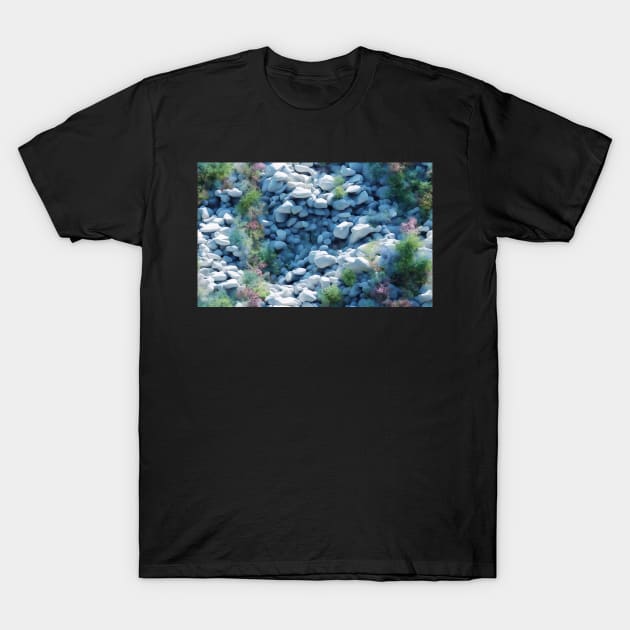 Seamless Swirling Worlds XXIV T-Shirt by newdreamsss